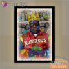 Notorious BIG Money Crown Graffiti Mirror Night Light, Rapper Lamp