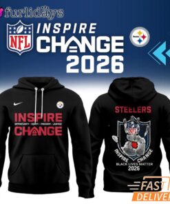 Pittsburgh Steelers NFL Black Lives Matter Inspire Change 2026 Hoodie
