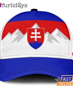 Slovakia Hockey 2026 Winter Olympics Blue Cap