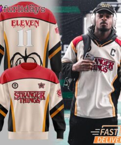 Stranger Things S5 Commemorative New York Jets Eleven Sweatshirt