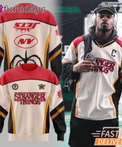 Stranger Things S5 Commemorative New York Jets Style Sweatshirt