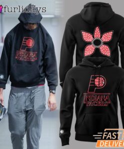 Stranger Things S5 Indiana Pacers Demogorgon Hoodie