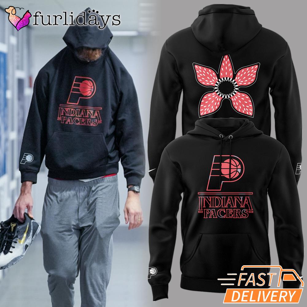 Stranger Things S5 Indiana Pacers Demogorgon Hoodie Stranger Things S5 Indiana Pacers Demogorgon Hoodie