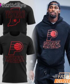 Stranger Things S5 Indiana Pacers Red Number T-Shirt