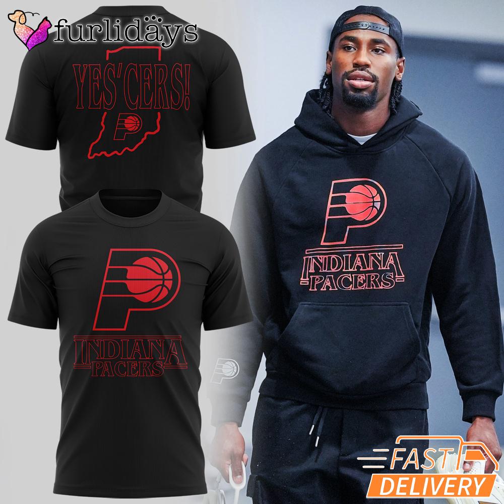Stranger Things S5 Indiana Pacers Red Number T-Shirt Stranger Things S5 Indiana Pacers Red Number T-Shirt
