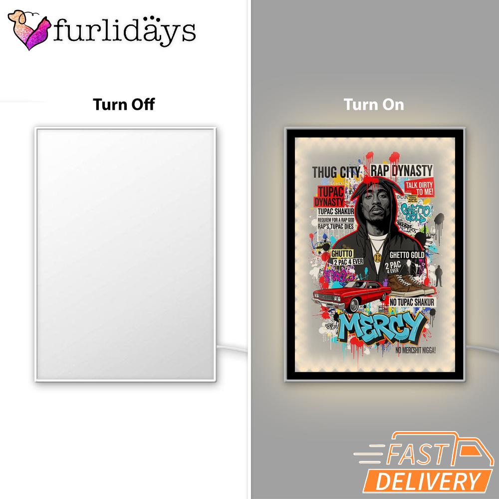 Thug City Lowrider Dynasty Mirror Night Light Thug City Lowrider Dynasty Mirror Night Light