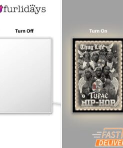 Thug City Lowrider Minimal Mirror Night Light