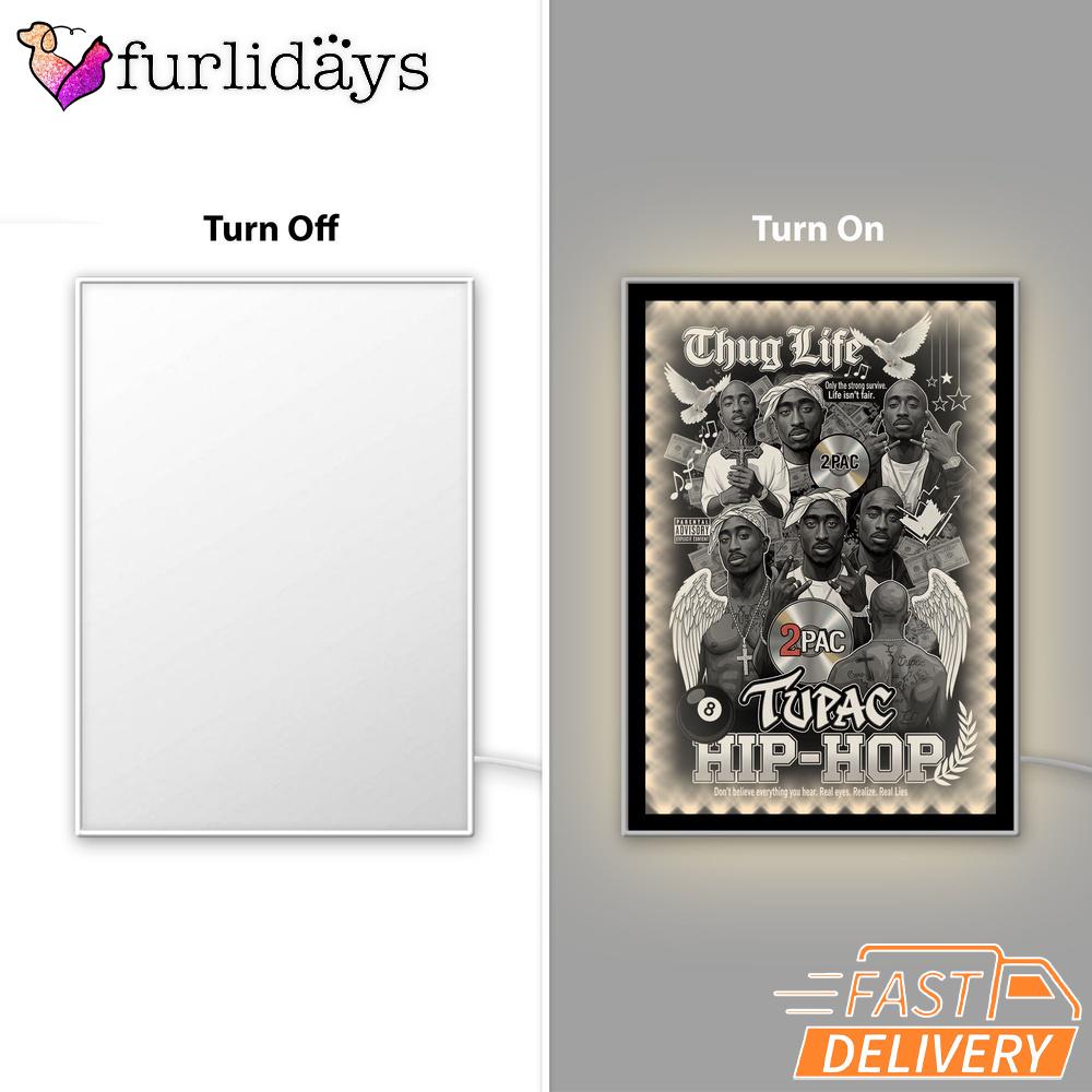 Thug City Lowrider Minimal Mirror Night Light Thug City Lowrider Minimal Mirror Night Light