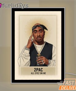Tupac All Eyes On Me Holy Mirror Night Light, Rapper Lamp