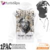 Tupac And Biggie Legend Split 3D Hoodie, 90s Music Hoodie