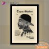 Tupac California Love Sepia Mirror Night Light, Rapper Lamp