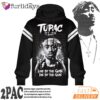 Tupac Live by the Gun Quote 3D Hoodie, 90s Music Hoodie