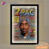 Tupac Magazine Cover Retro Mirror Night Light, Rapper Lamp