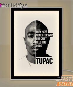 Tupac Motivation Quote Mirror Night Light, Rapper Lamp