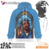 Tupac Saint Blessing 3D Hoodie, 90s Music Hoodie
