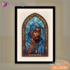 Tupac Saint Peace Art Mirror Night Light, Rapper Lamp