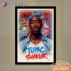 Tupac Shakur Pop Art Mirror Night Light, Rapper Lamp