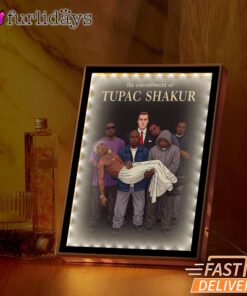 Tupac Shakur Respect Mirror Night Light, Rapper Lamp