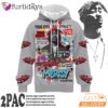 Tupac Shakur Thug City Lowrider Dynasty 3D Hoodie, 90s Music Hoodie