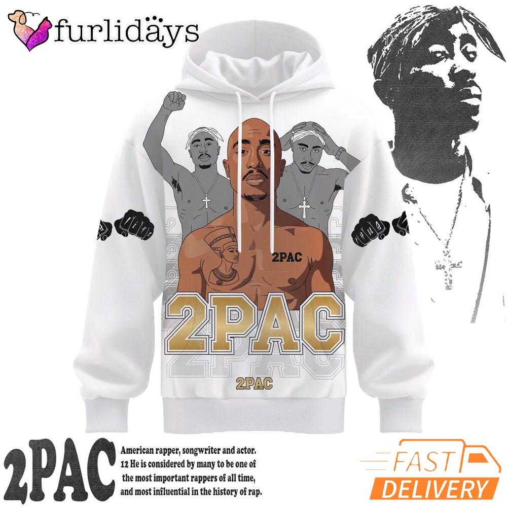 Tupac Thug Life Outlaw 3D Hoodie, 90s Music Hoodie Tupac Thug Life Outlaw 3D Hoodie, 90s Music Hoodie