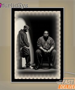 Two Legends Shadow Mirror Night Light