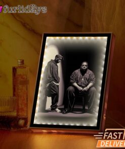 Two Legends Shadow Mirror Night Light