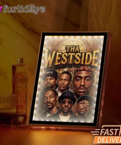Westside Group Sepia Mirror Night Light, Rapper Lamp