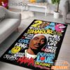 2Pac All Eyez On Me Poster Style Rectangle Rug