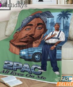 2Pac All Eyez On Me Street Blanket