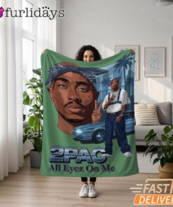 2Pac All Eyez On Me Street Blanket