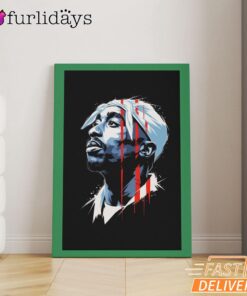 2Pac Only God Can Judge Me Canvas, Rap Lengends Poster