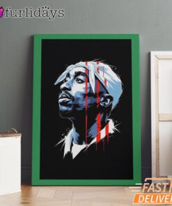 2Pac Only God Can Judge Me Canvas, Rap Lengends Poster