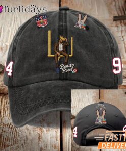 Bento Bowl 94 Anniversary Bunny Emblem Washed Baseball Cap