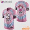 Bento Bowl IX Bunny Tie-Dye Graphic Baseball Jersey