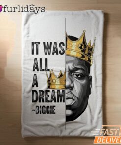 Biggie Dream King Crown Blanket