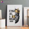 Biggie Dream King Crown Canvas, Rap Lengends Poster