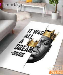 Biggie Dream King Crown Rectangle Rug