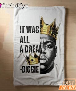 Biggie Dream King Vintage Blanket