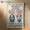 Biggie Tupac Coast Clash Blanket