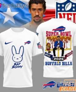 Buffalo Bills NFL Bad Bunny Super Bowl Limited Edition T Shirt
