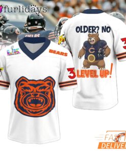 Chicago Bears Super Bowl LX Pokemon 30th Anniversary Football Jersey