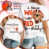 Cleveland Browns NFL American Heart Month 3D T-Shirt