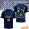 Dallas Cowboys NFL Bigfoot At The Super Bowl 3D T-Shirt