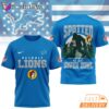 Detroit Lions NFL Bigfoot At The Super Bowl 3D T-Shirt