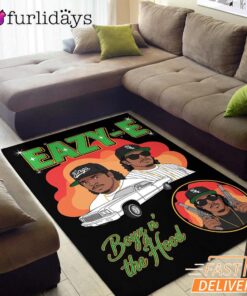 Eazy E Boys N The Hood Rectangle Rug