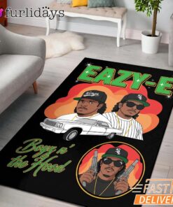 Eazy E Boys N The Hood Rectangle Rug