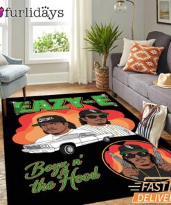 Eazy E Boys N The Hood Rectangle Rug