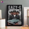 Eazy E Compton Gangstas Canvas, Rap Lengends Poster