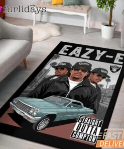 Eazy E Compton Gangstas Rectangle Rug