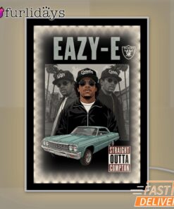 Eazy E Compton Lowrider Mirror Night Light, Rapper Lamp